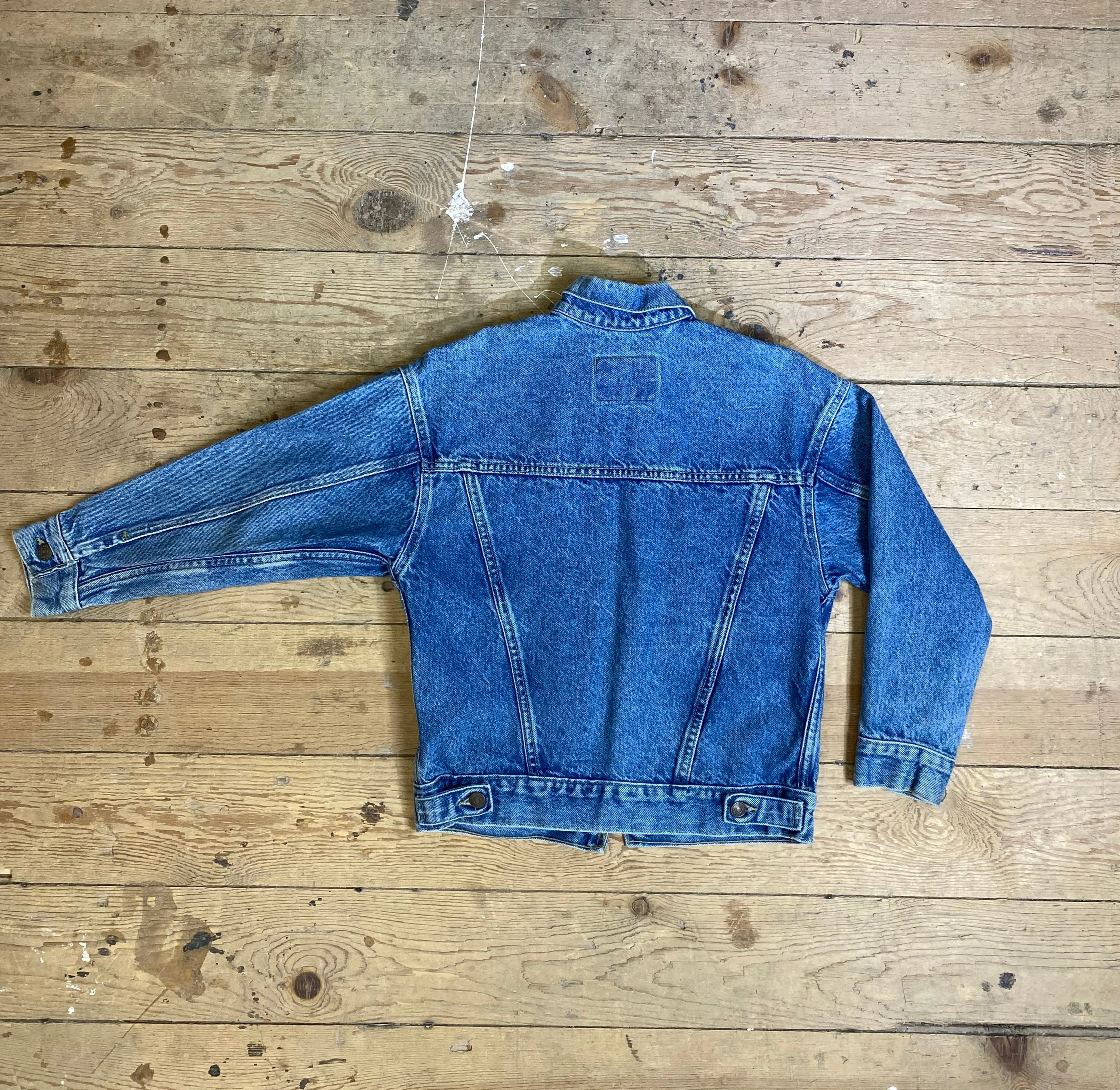 1980s Mid-Wash Denim Trucker Jacket by LEVI'S