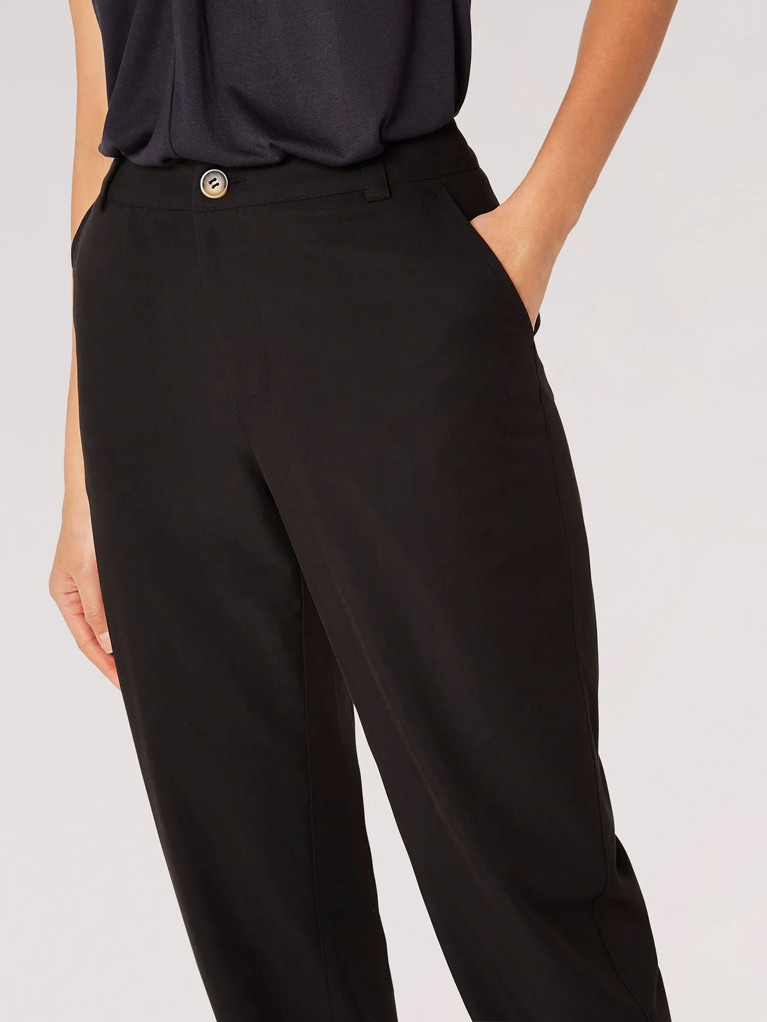 Apricot Soft Twill Chino Trousers