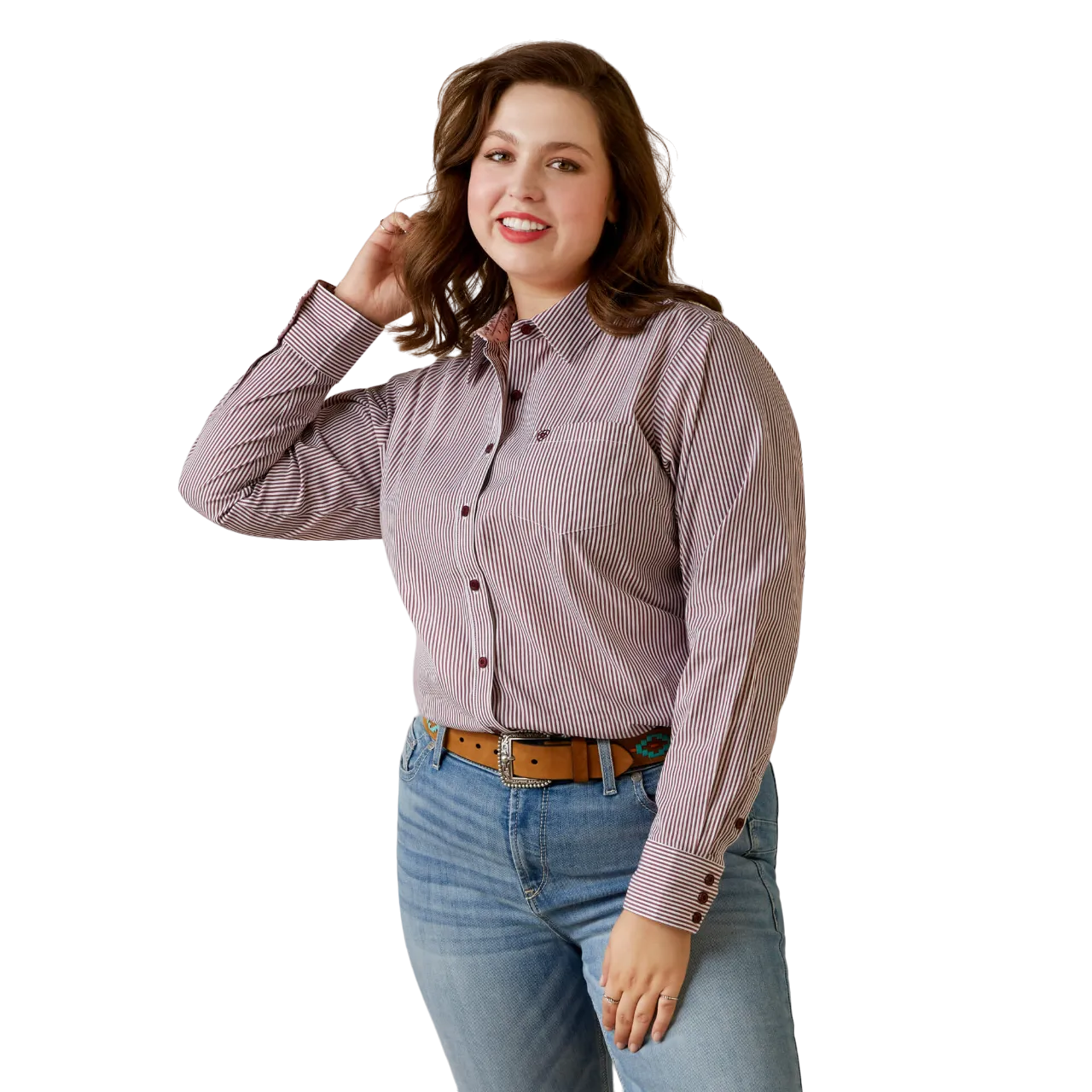 Ariat Women's Pomegranate Kirby Stretch Shirt