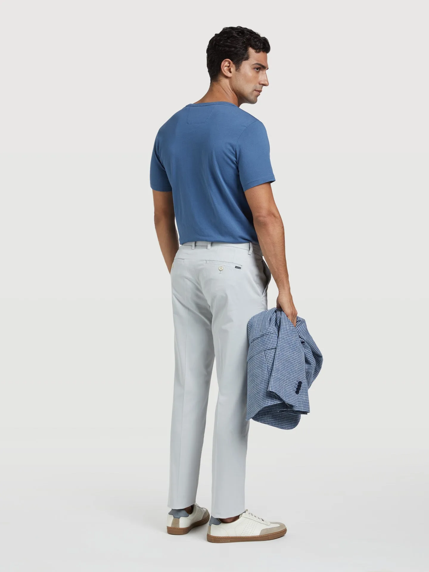 Basic Comfort Cotton slim fit Chino Trouser