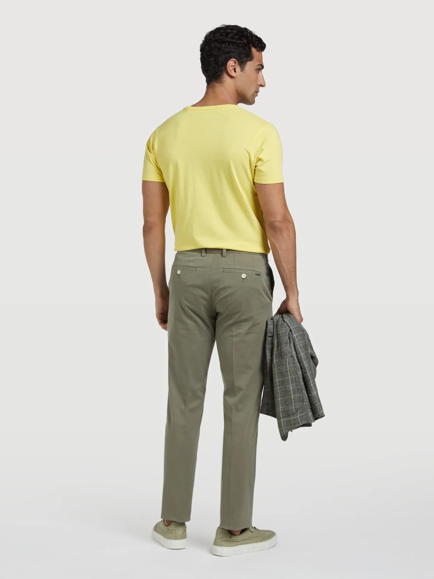 Basic Comfort Cotton slim fit Chino Trouser