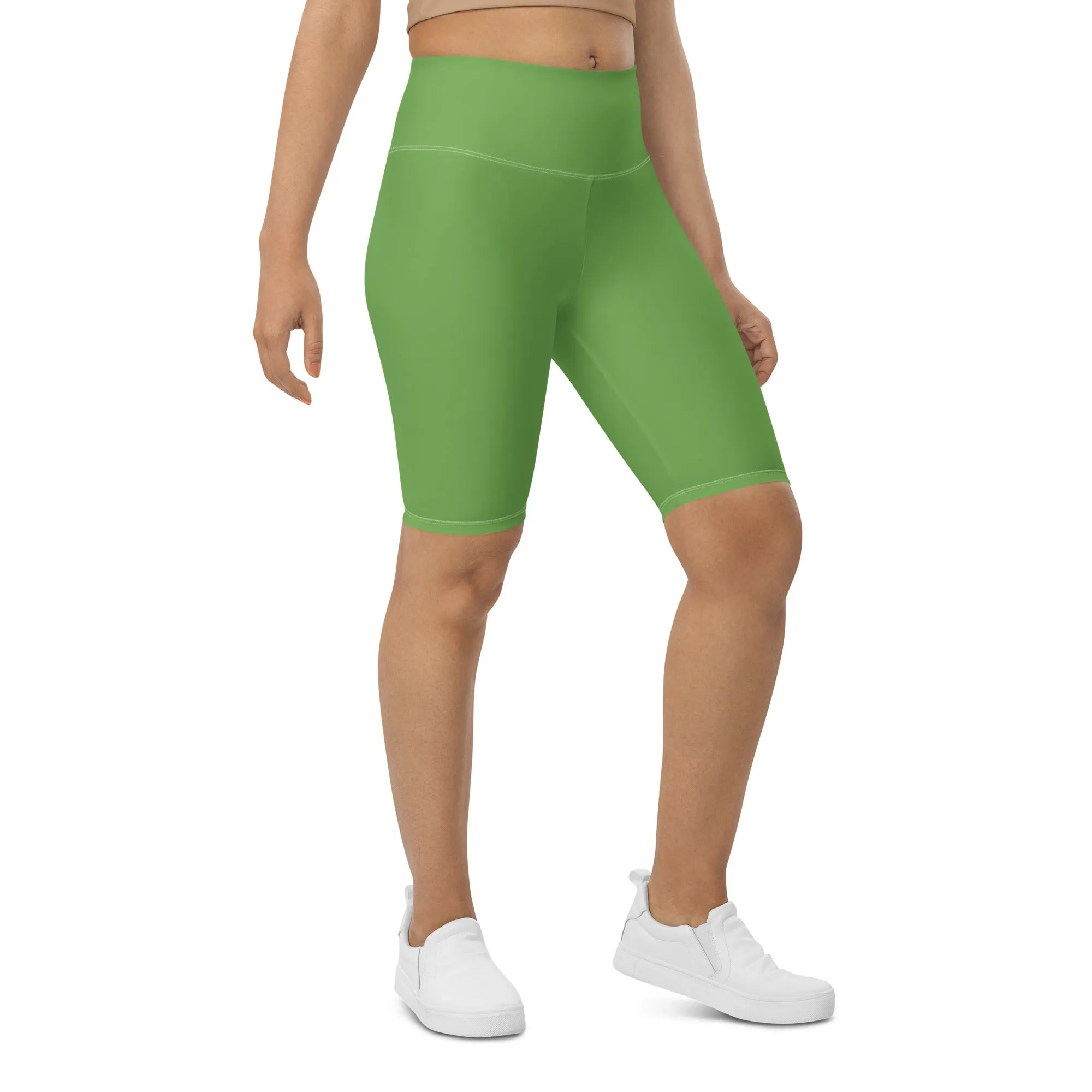 Biker Shorts Green Apple