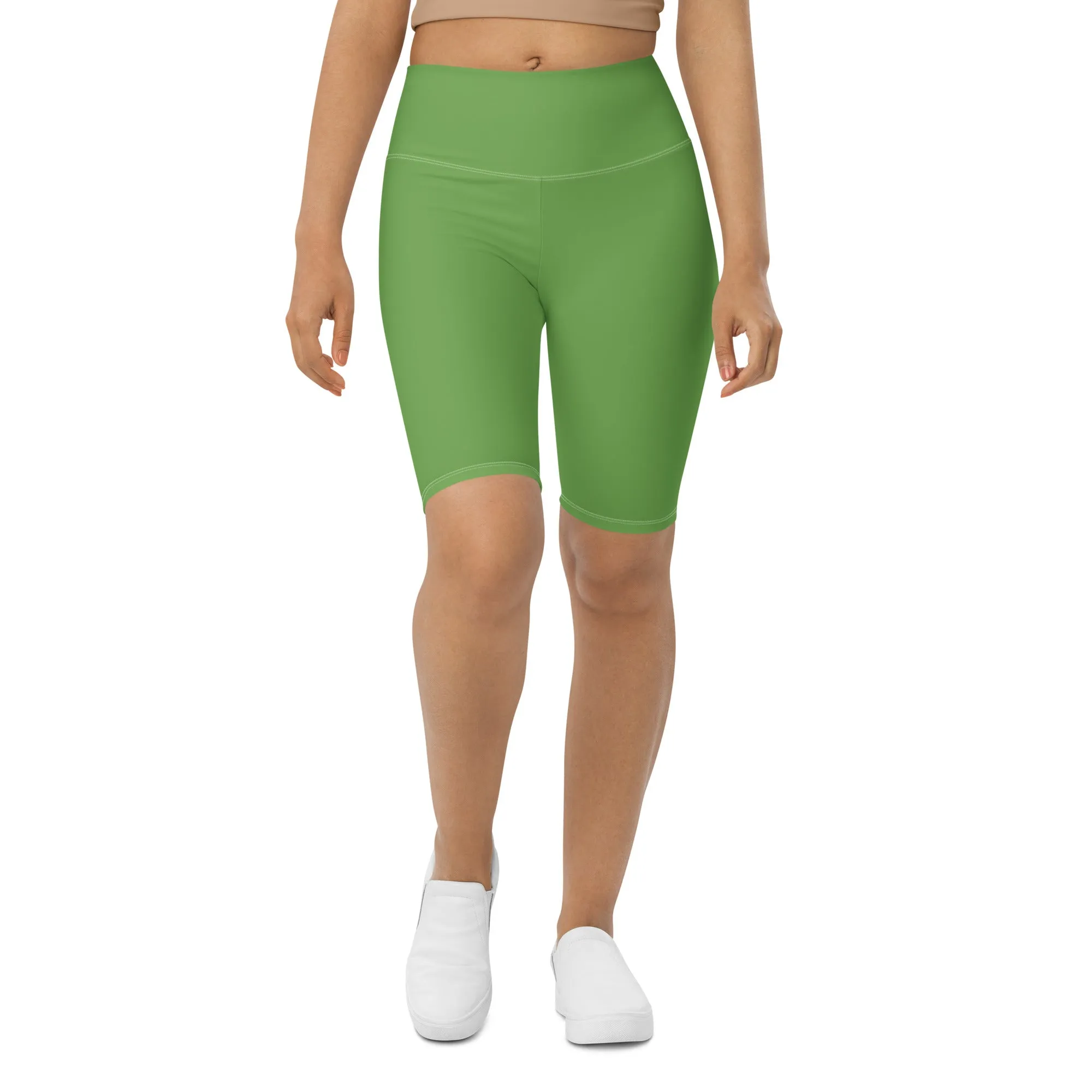 Biker Shorts Green Apple