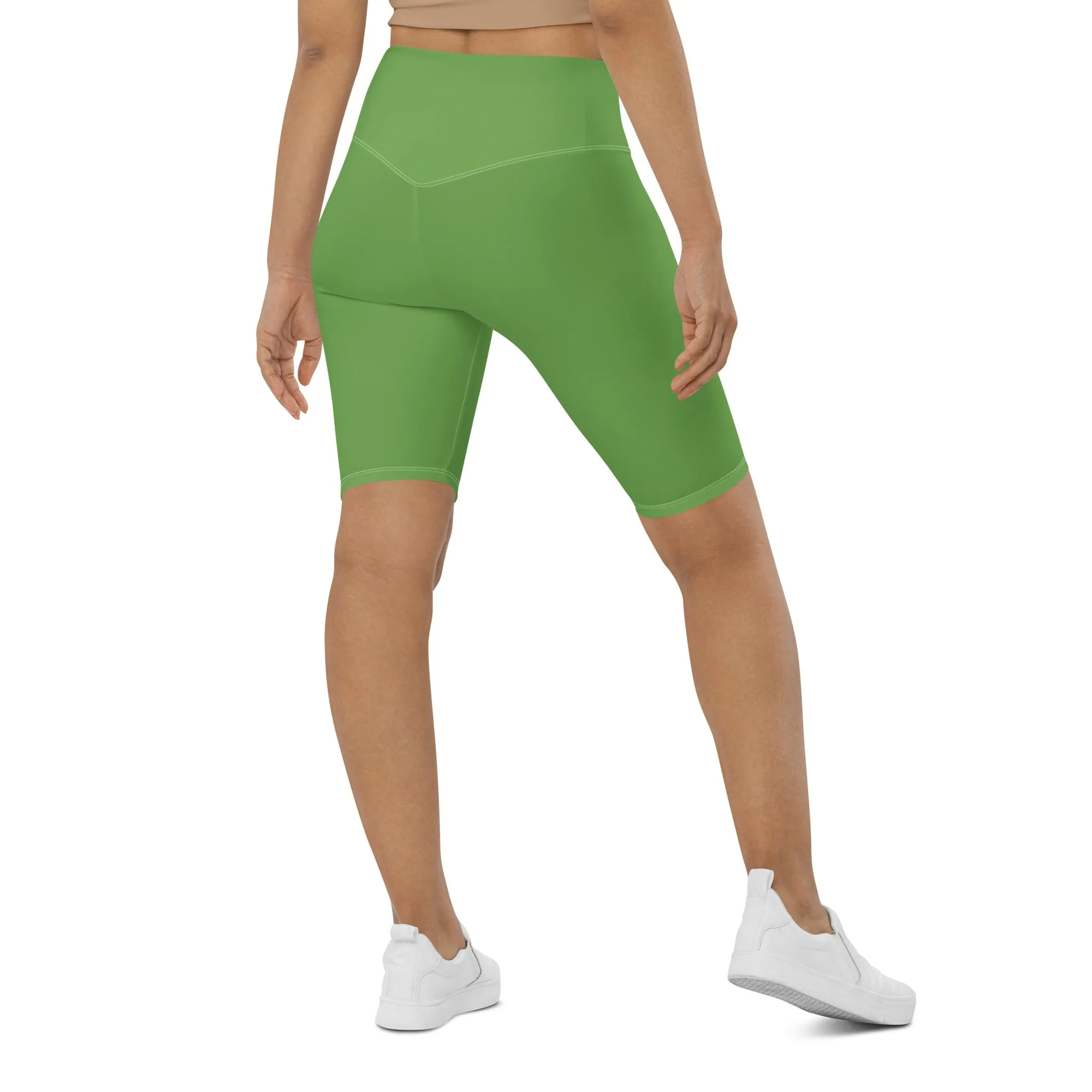 Biker Shorts Green Apple