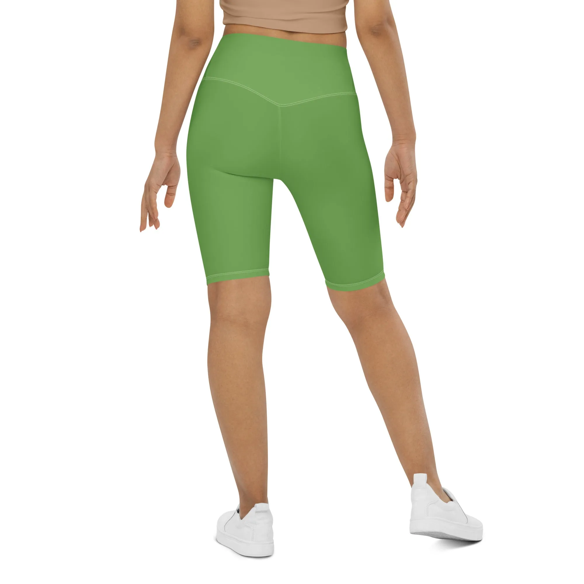 Biker Shorts Green Apple