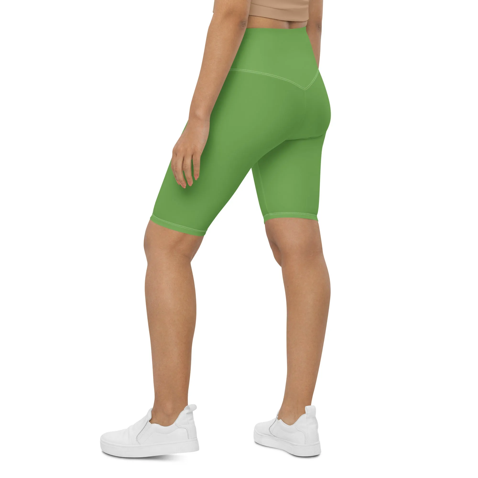 Biker Shorts Green Apple