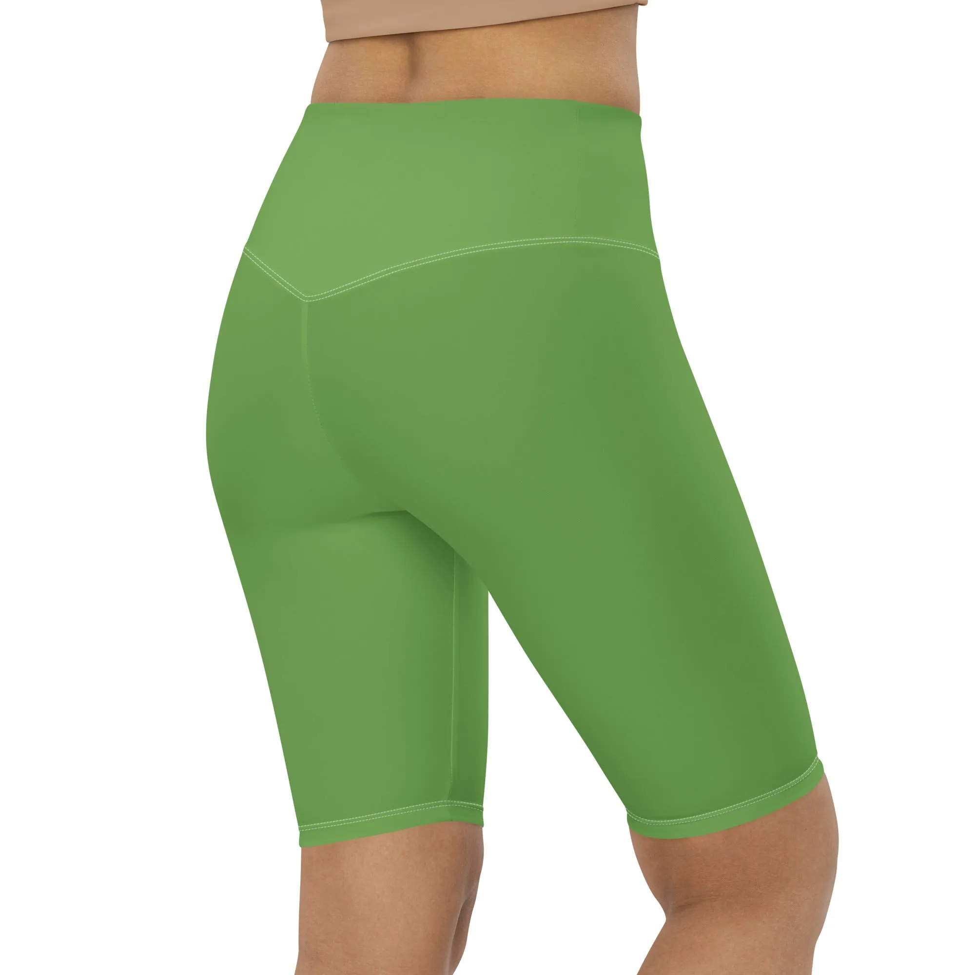 Biker Shorts Green Apple