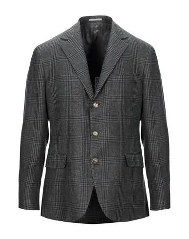 Brunello Cucinelli Man Blazer Dark green 38 suit