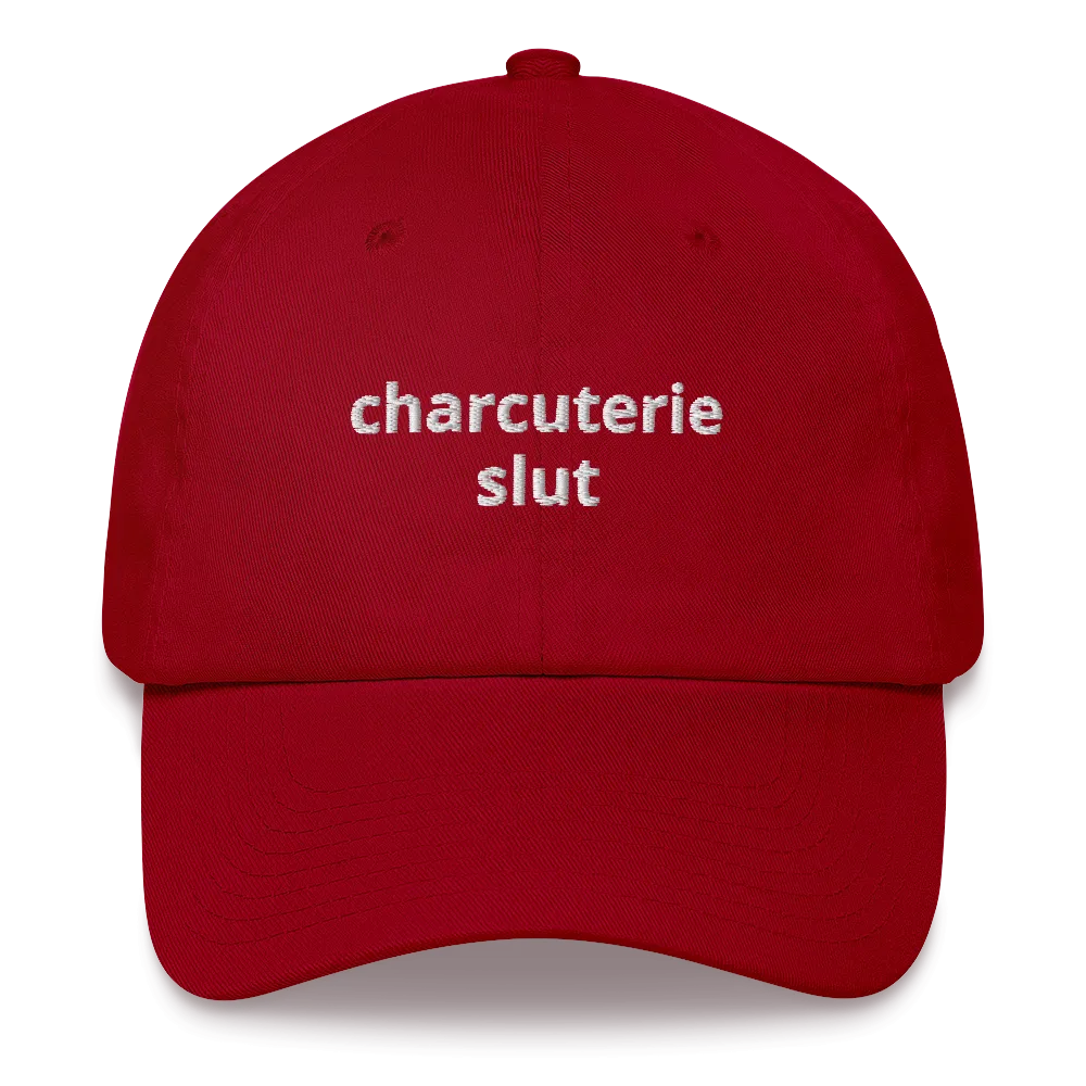 Charcuterie Slut Dad Hat