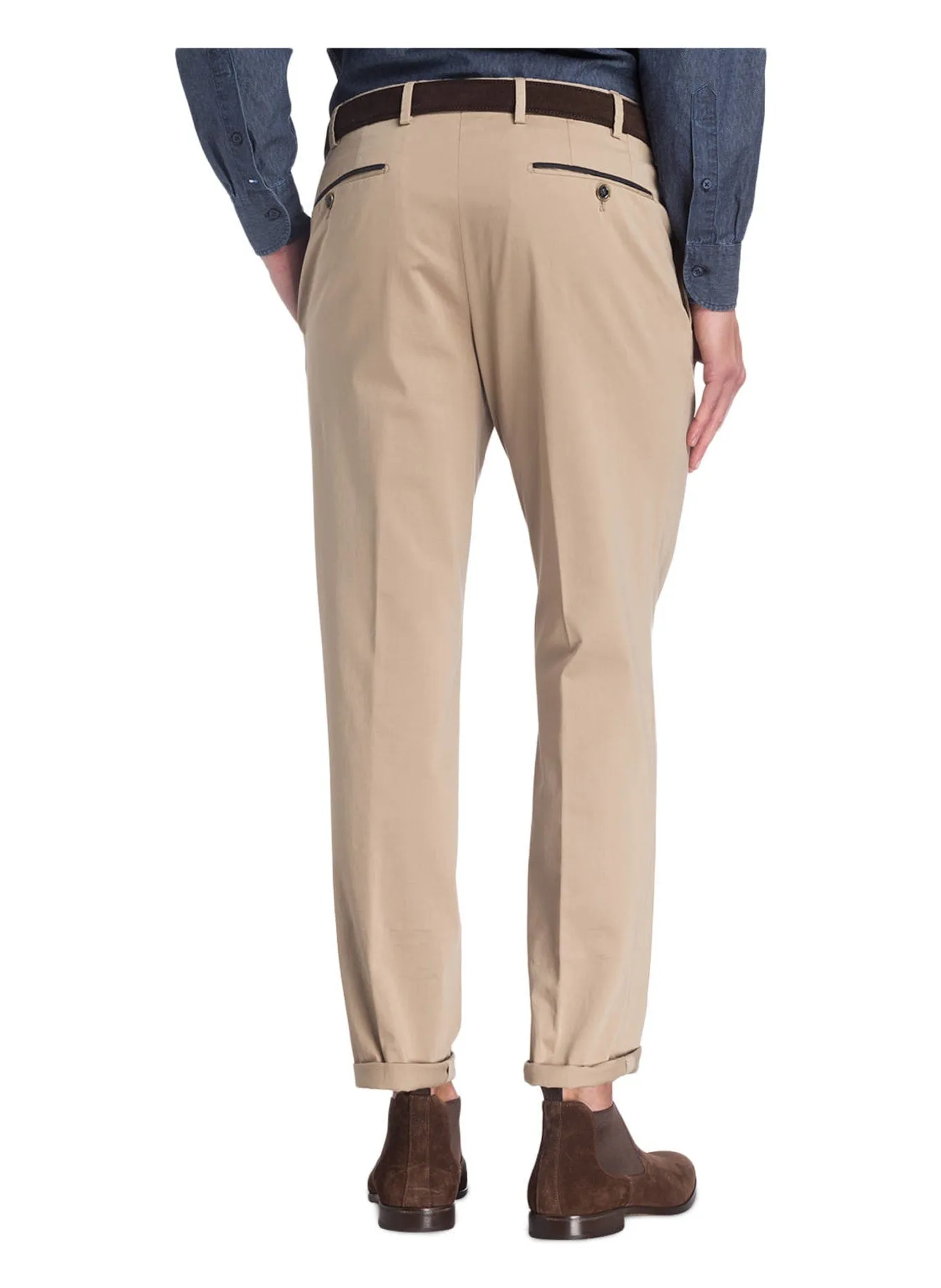 Chino trousers HILTL PEAKER S Contemporary Fit, beige