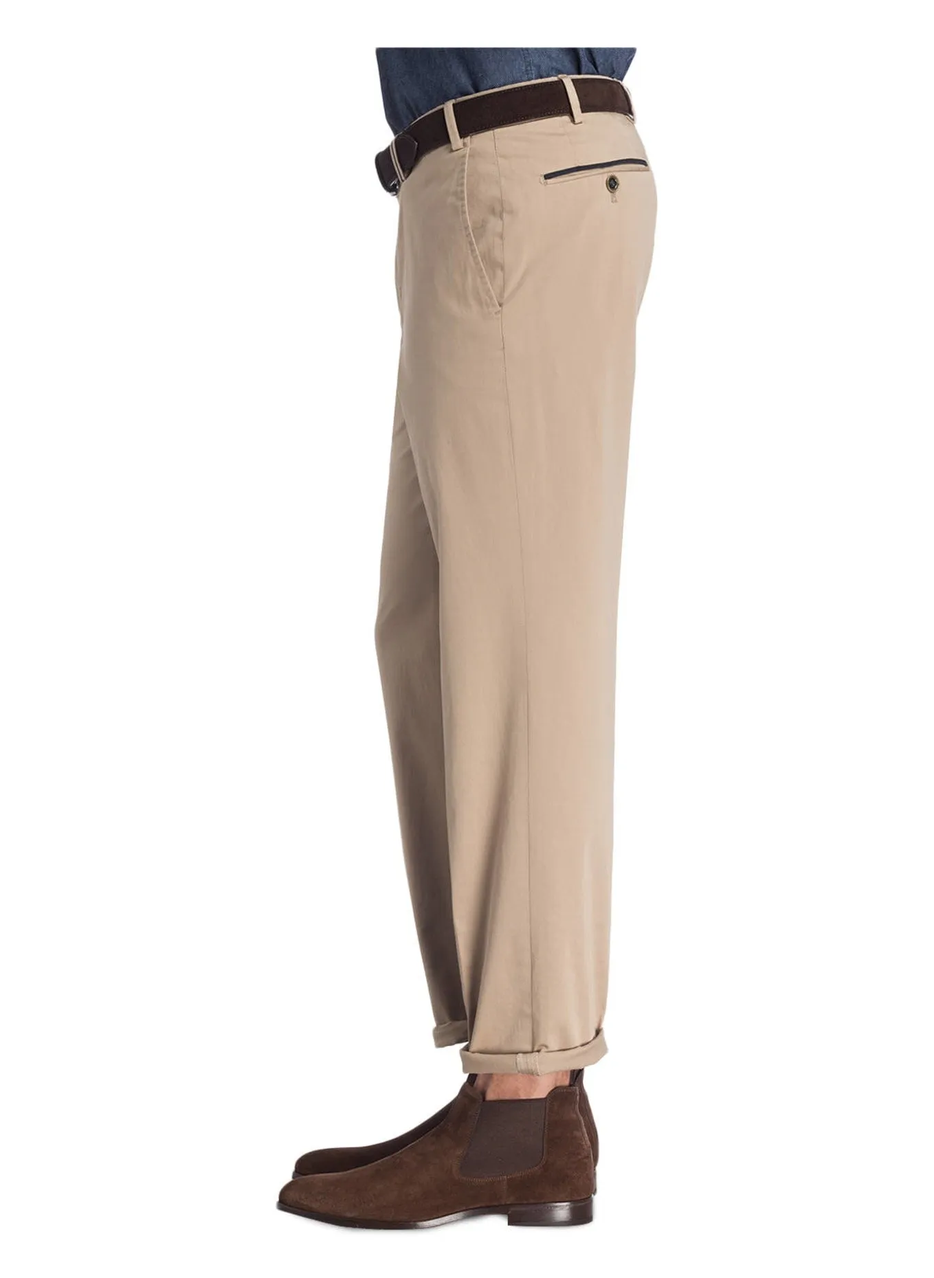 Chino trousers HILTL PEAKER S Contemporary Fit, beige