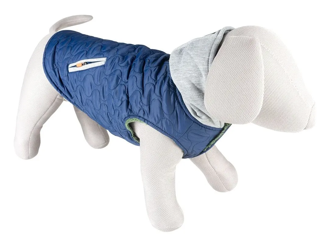 Dog jacket Urban XL - 70CM blue/grey