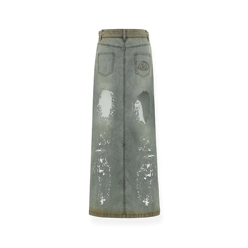 Doomsday Denim Skirt