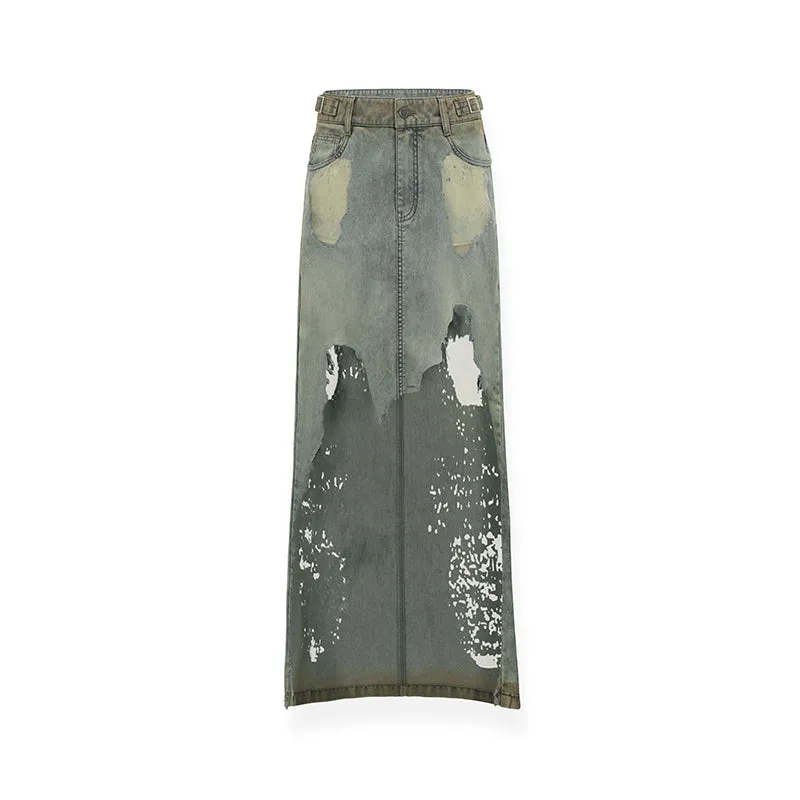 Doomsday Denim Skirt