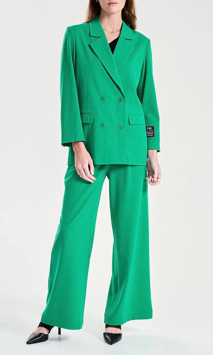 ENA PELLY JOLIE BLAZER IN EVERGREEN