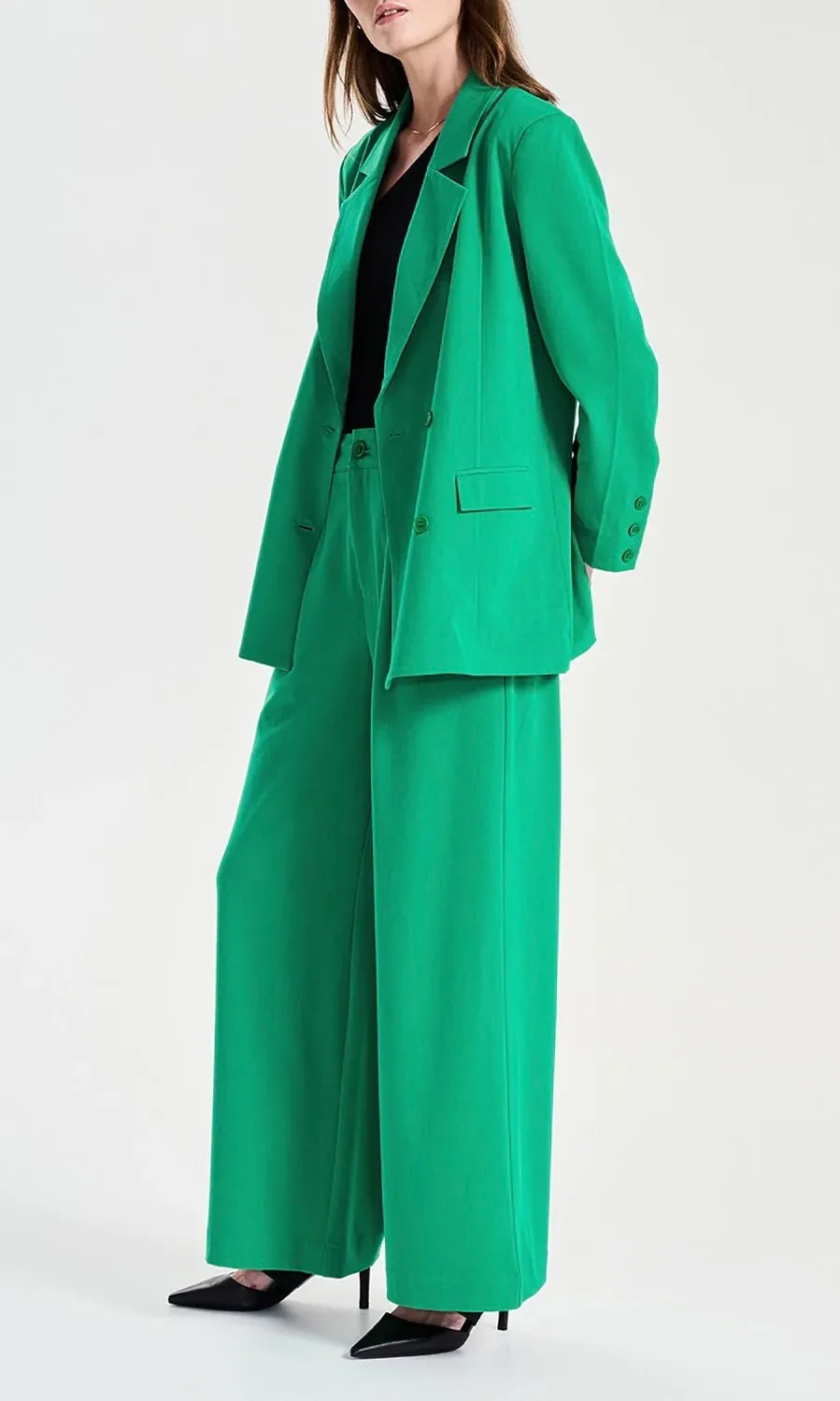 ENA PELLY JOLIE BLAZER IN EVERGREEN