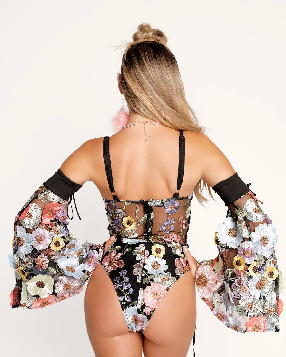 Floral Oasis Bodysuit Set