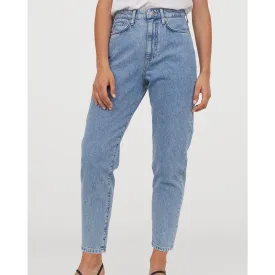 HM Light Mom High Jeans