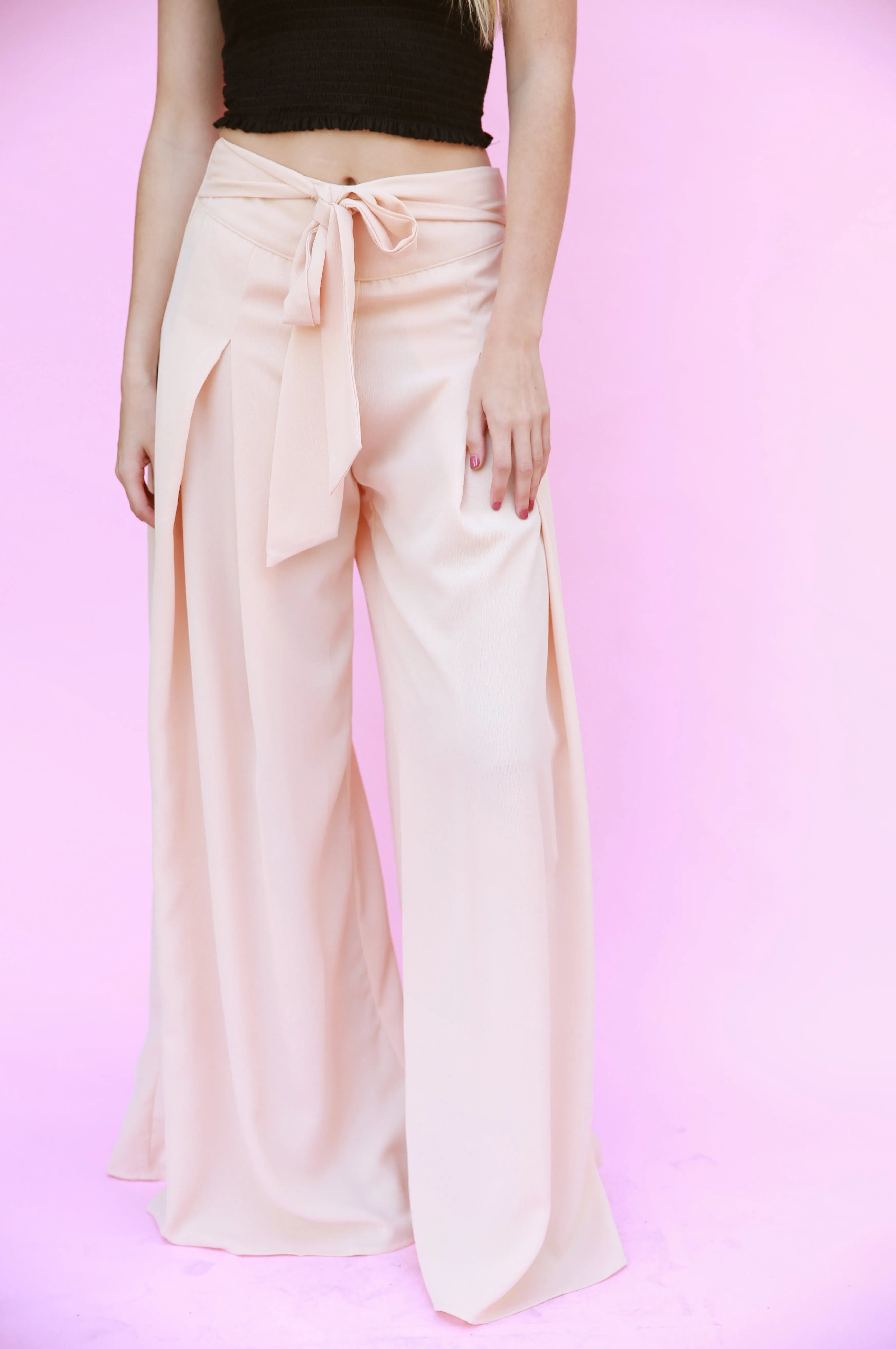 Kendall Blush Palazzo Pants