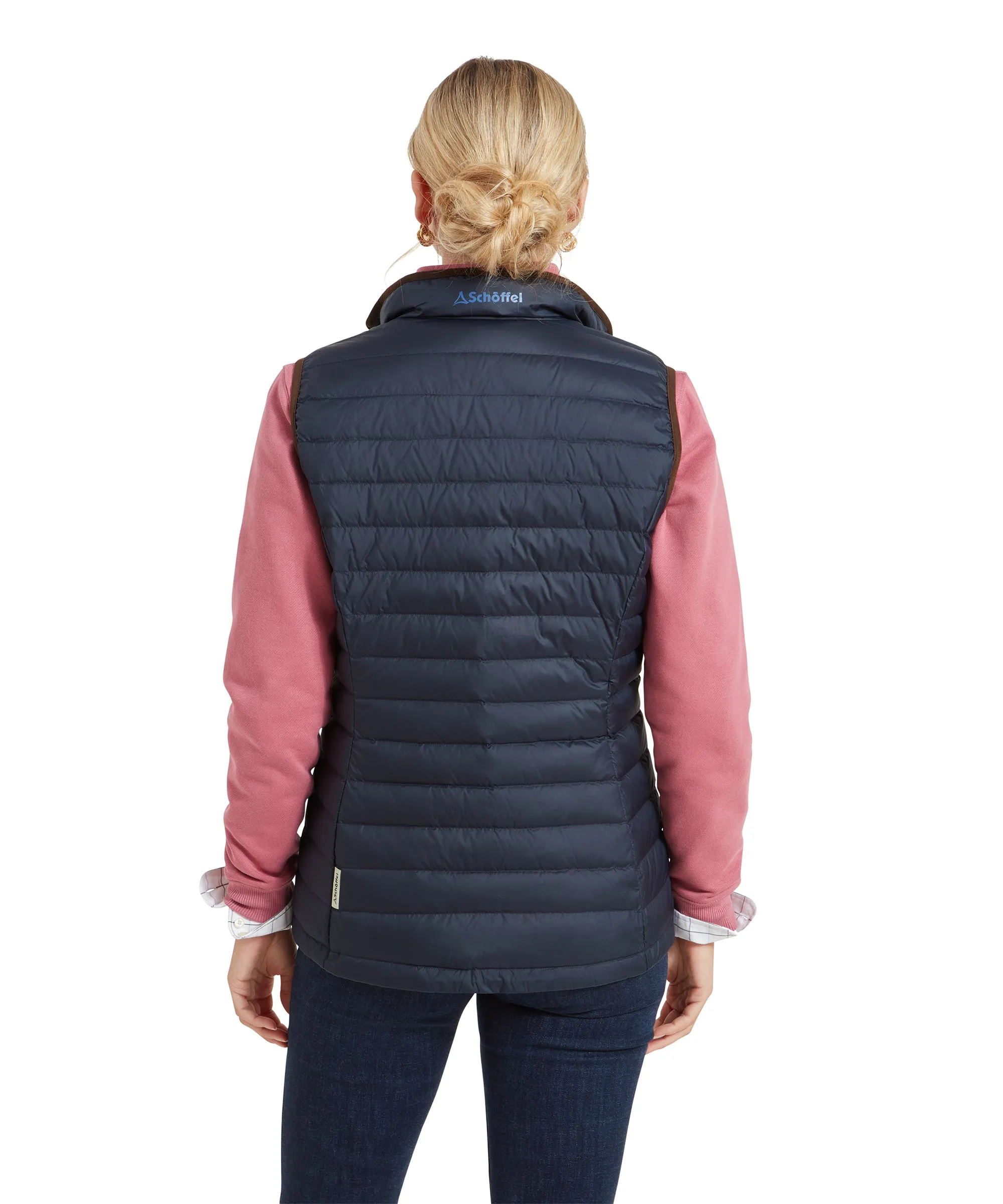 Launde Down Gilet - Petrol Blue