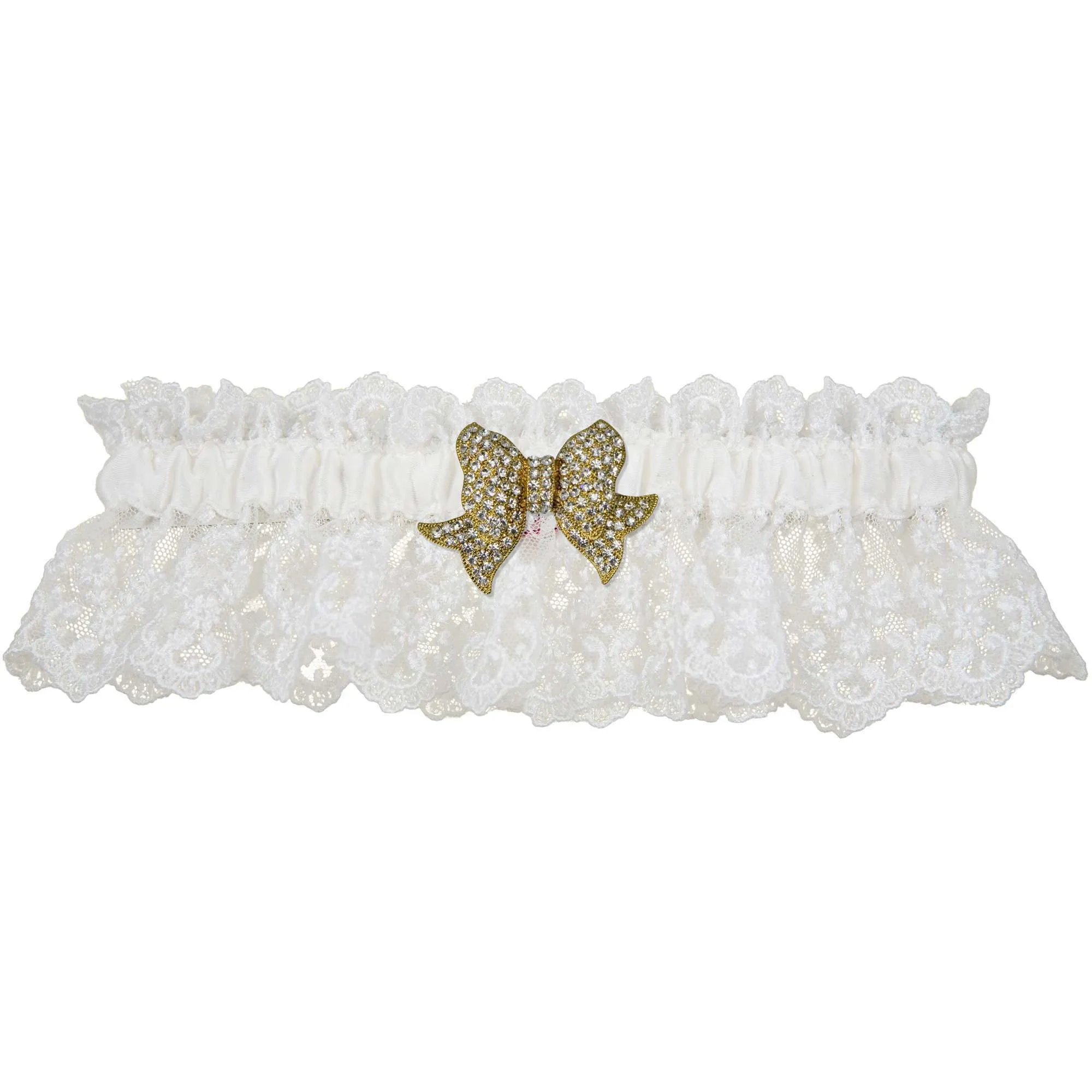 Love Wedding Garter - White