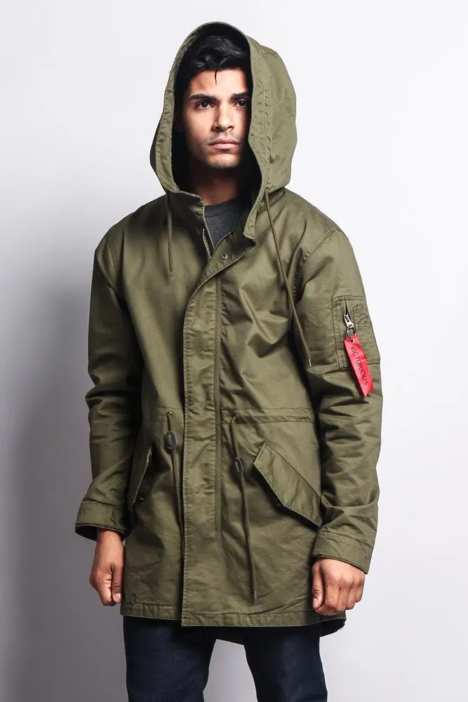 MA-1 Bomber Style Anorak Jacket