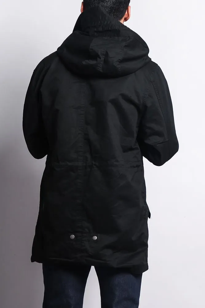 MA-1 Bomber Style Anorak Jacket