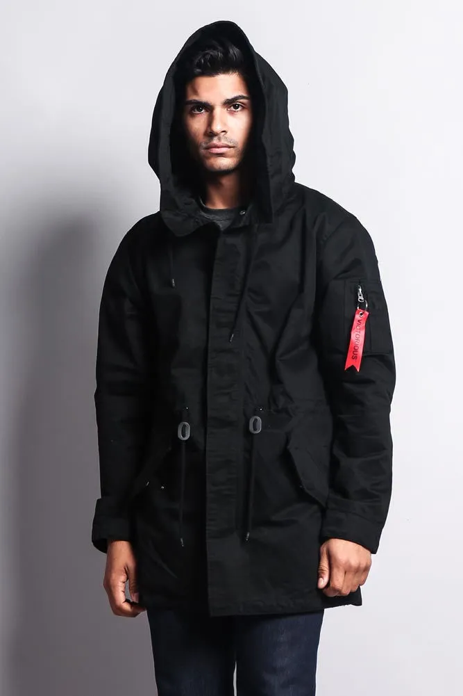 MA-1 Bomber Style Anorak Jacket