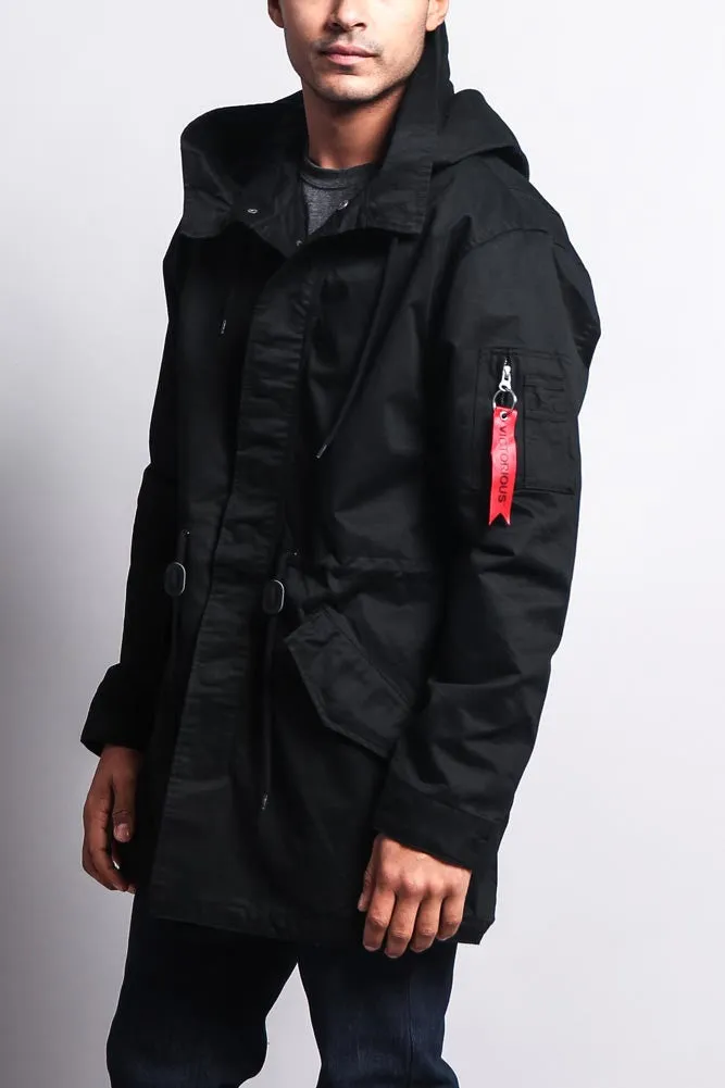 MA-1 Bomber Style Anorak Jacket