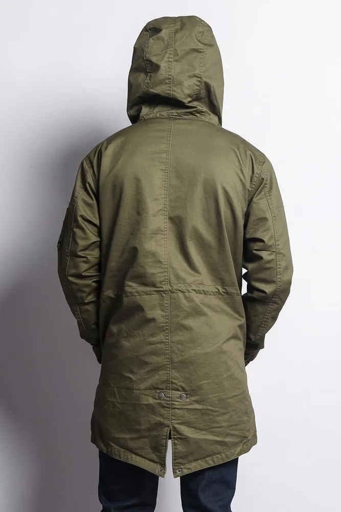 MA-1 Bomber Style Anorak Jacket