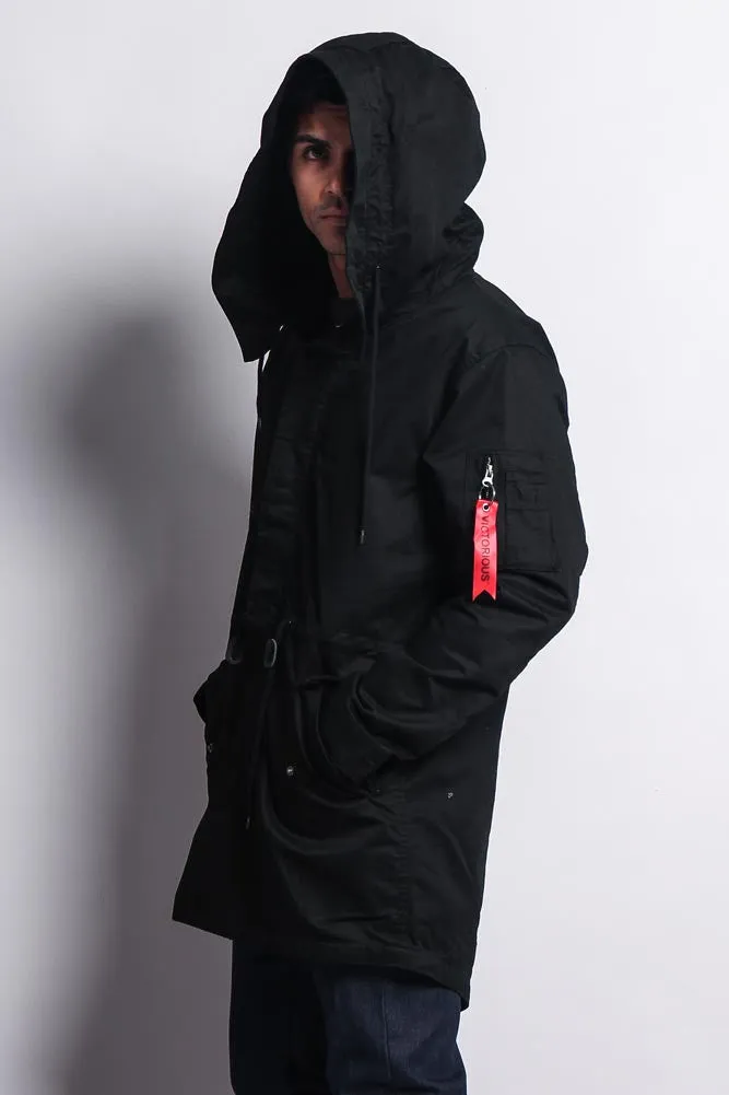 MA-1 Bomber Style Anorak Jacket