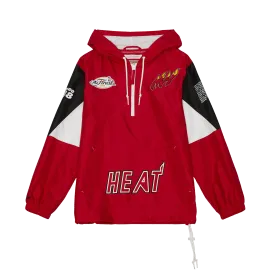 Mitchell and Ness Miami HEAT Origins Anorak Pullover