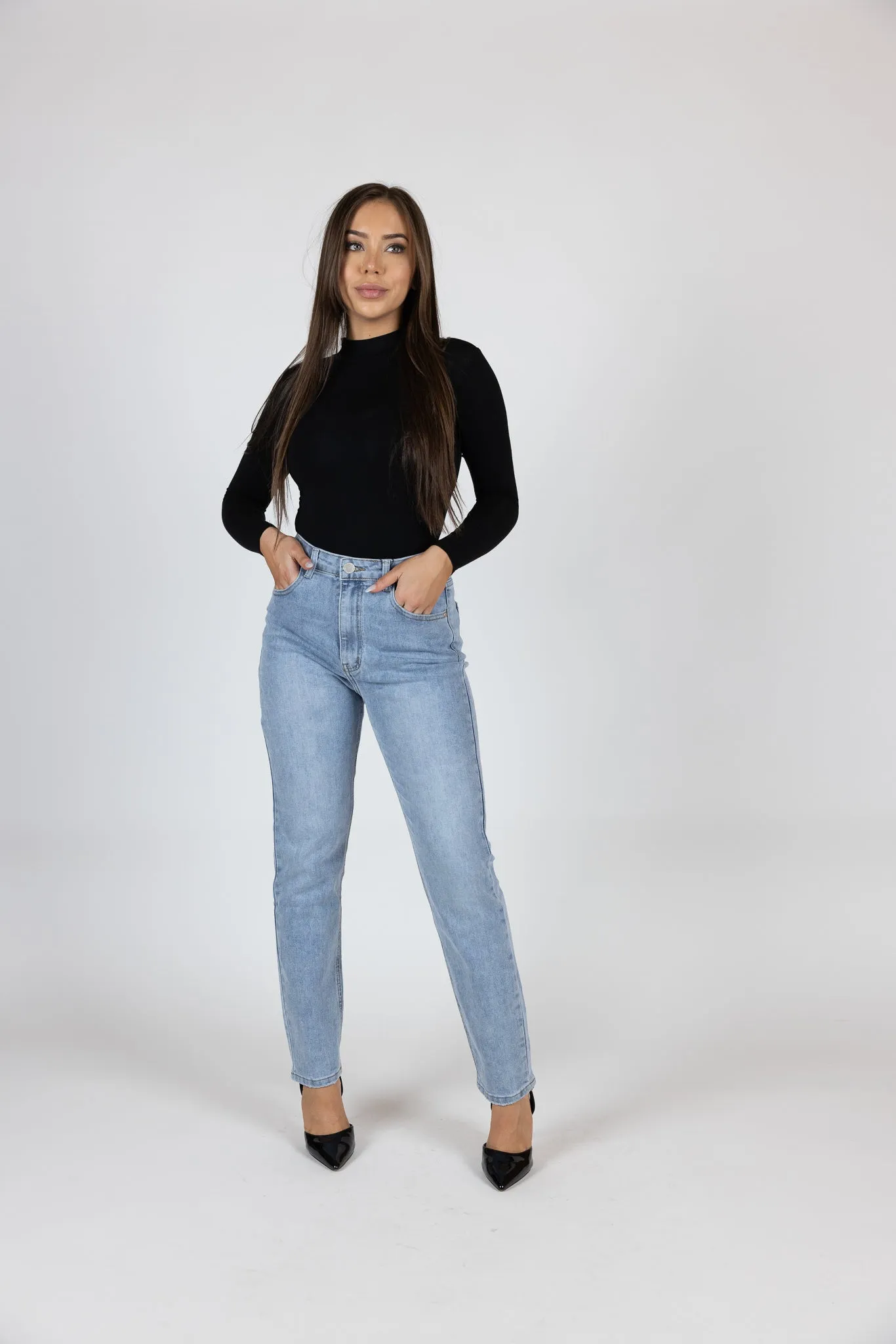 Mom Fit Light Jeans