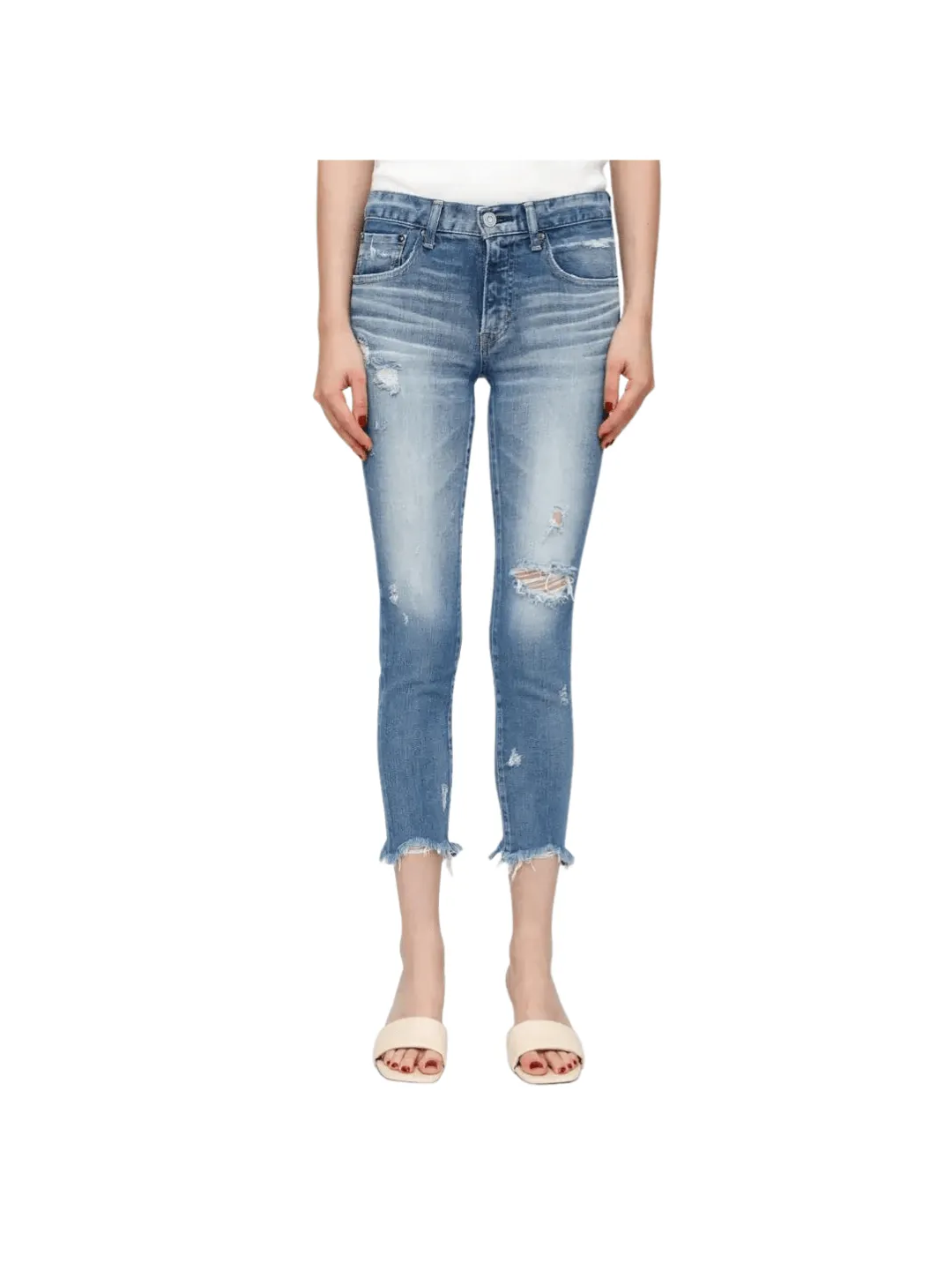 Moussy Vintage Jeans - Glendele In Light Blue