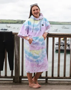 Mystic - Poncho Women - Velours AOP - Rainbow