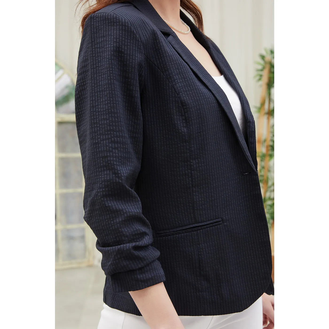 Navy Blazer Jacket