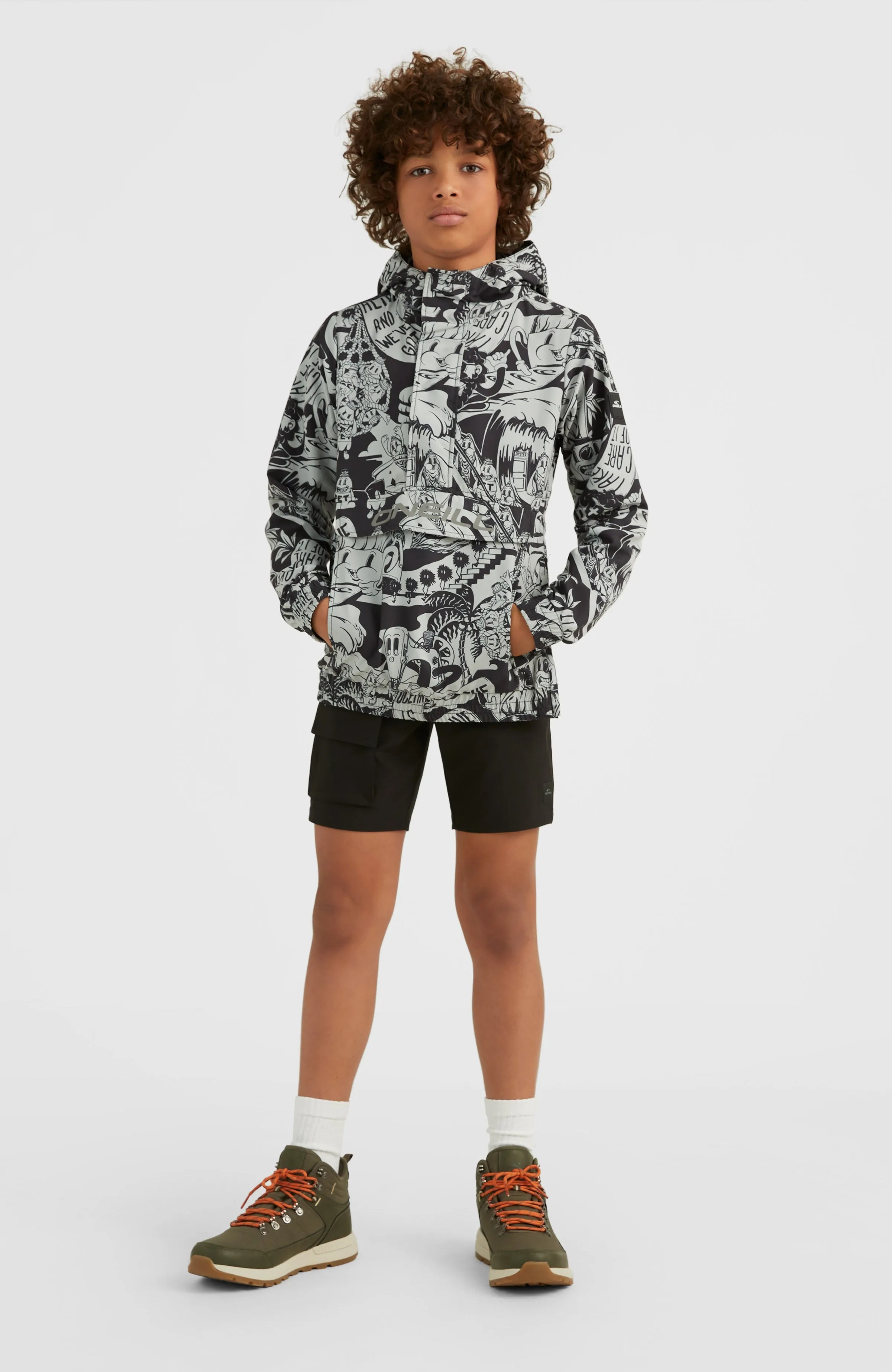 Outdoor Anorak Jacket | Black Oyster