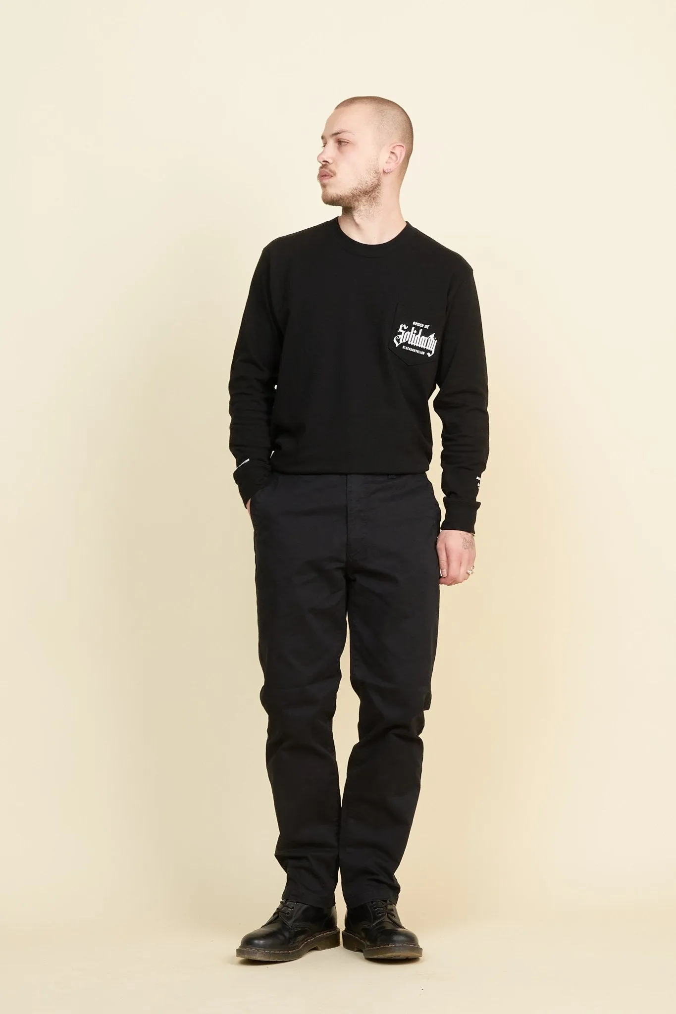 Rats Chino Pants Slim - Black