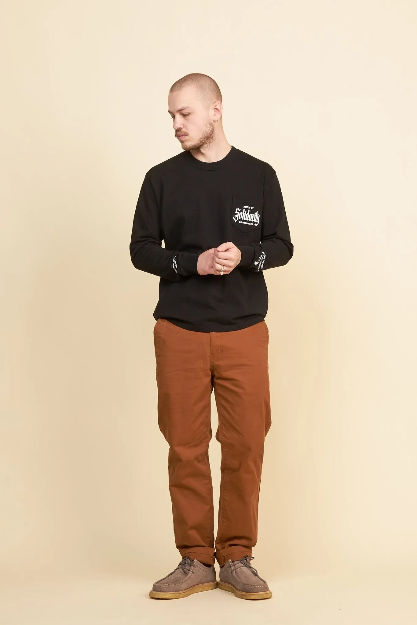 Rats Chino Pants Slim - Brown