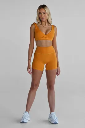 SCULPT Bike Shorts - Tangerine