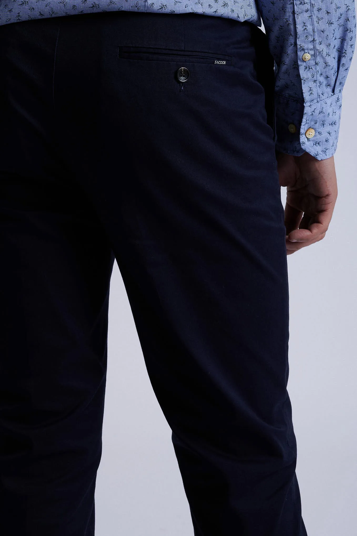 Slim fit chino in Cotton Elastane