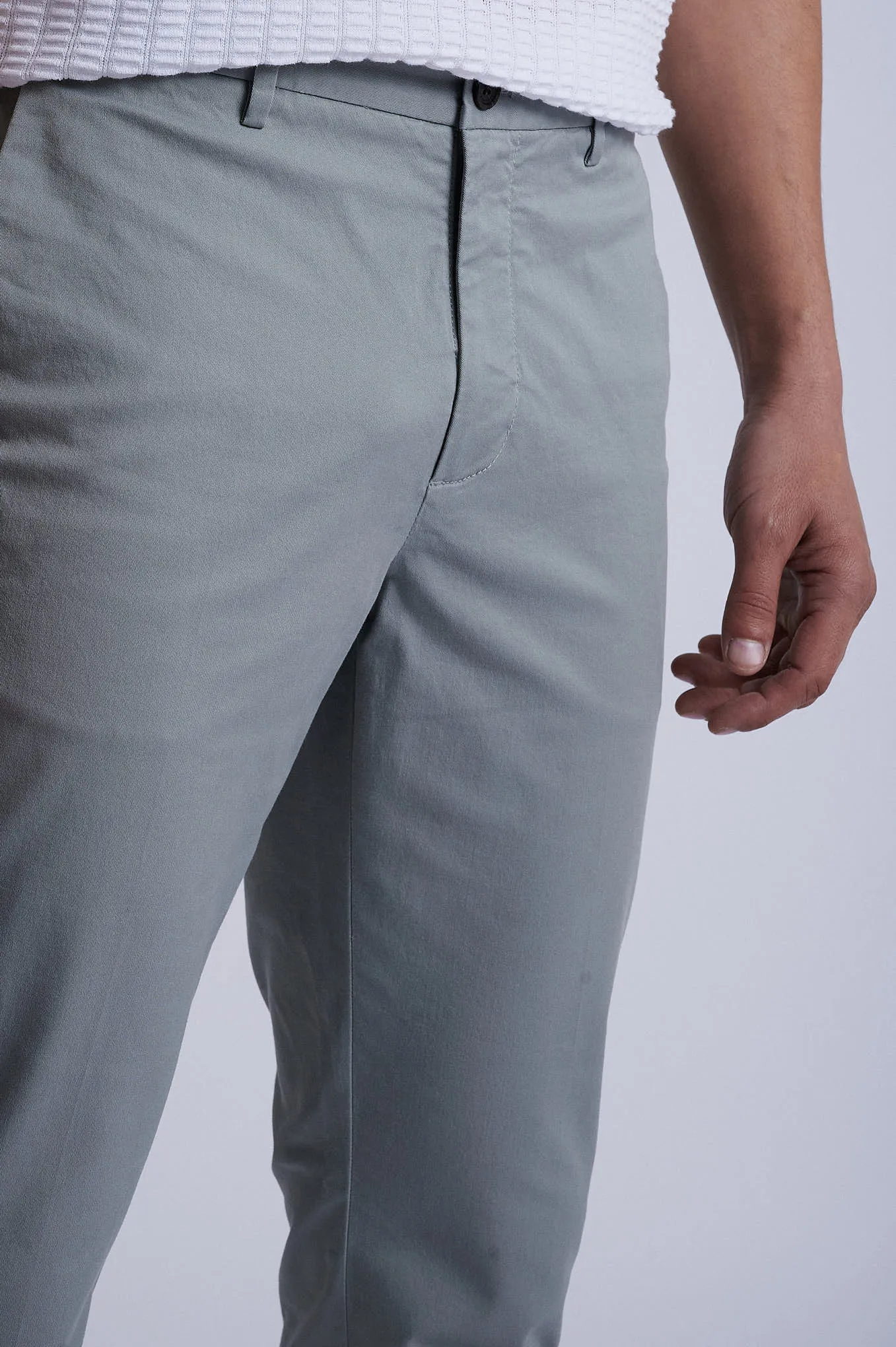 Slim fit chino in Cotton Elastane