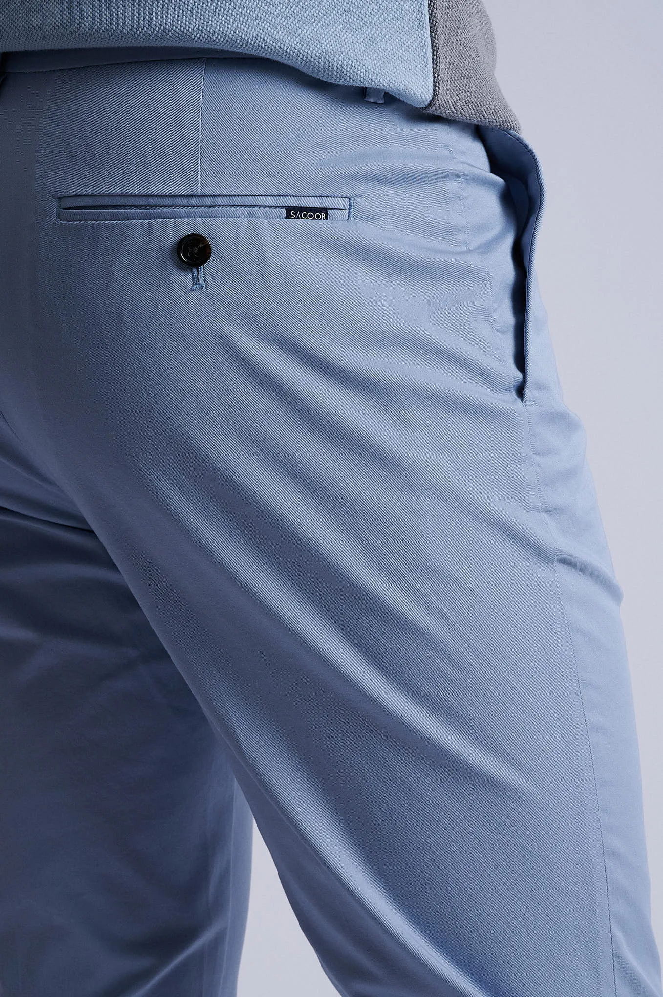 Slim fit chino in Cotton Elastane