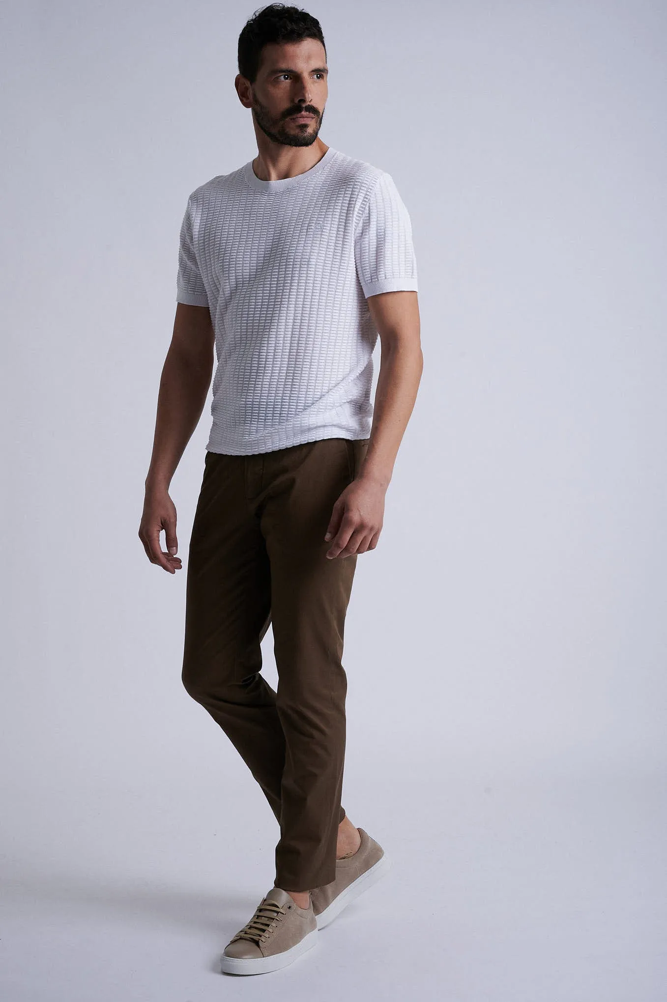 Slim fit chino in Cotton Elastane