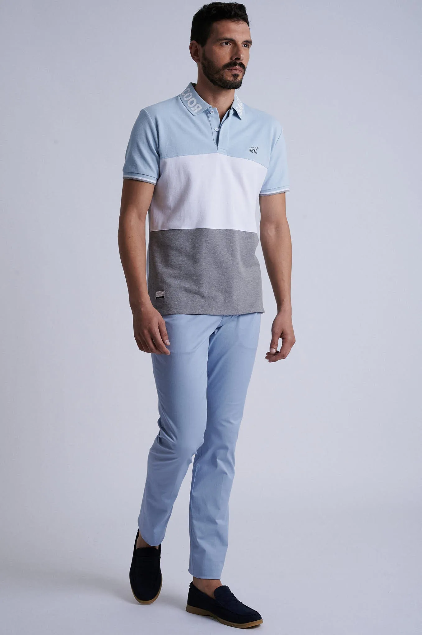 Slim fit chino in Cotton Elastane