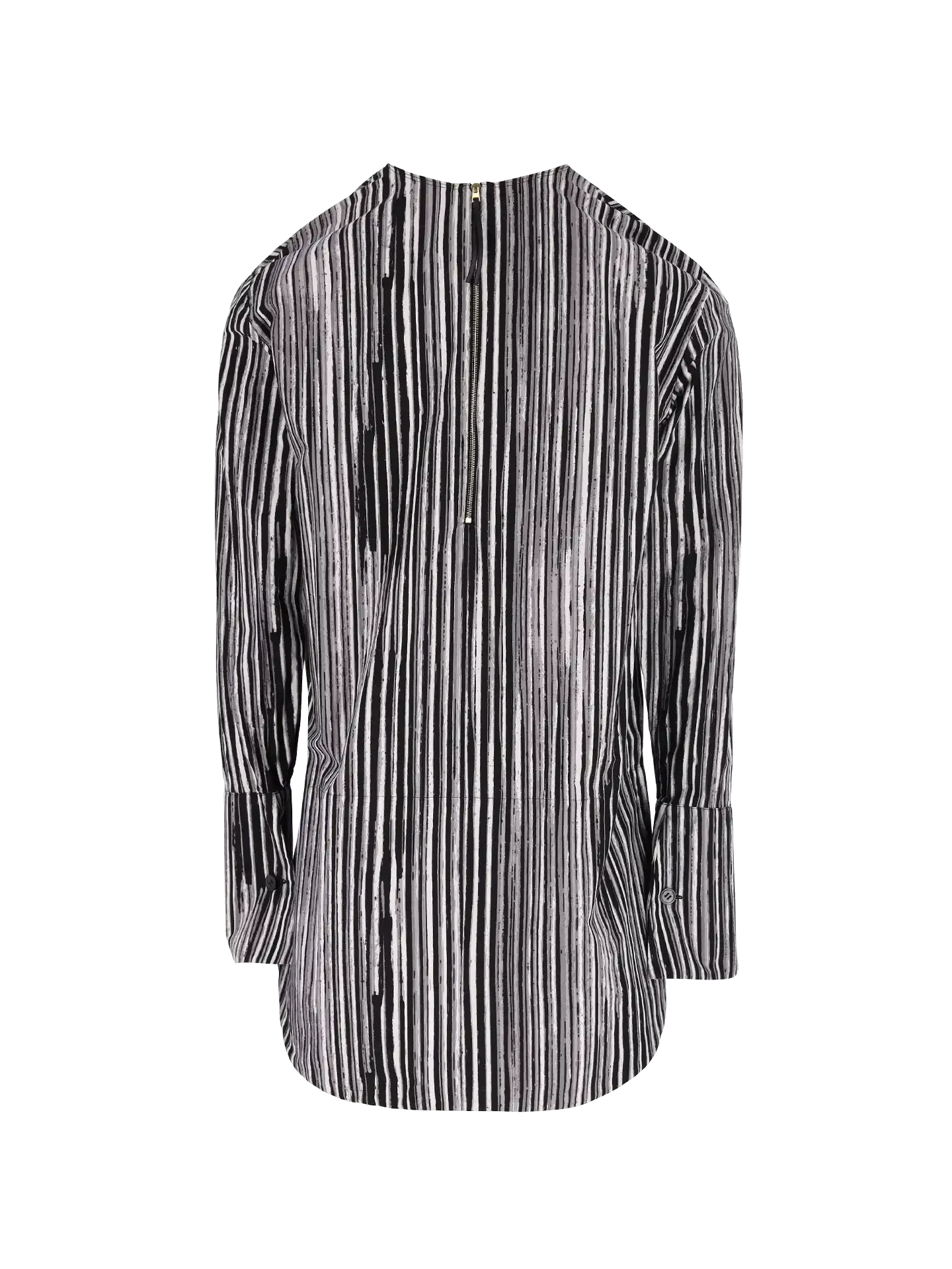 striped long sleeve tunic