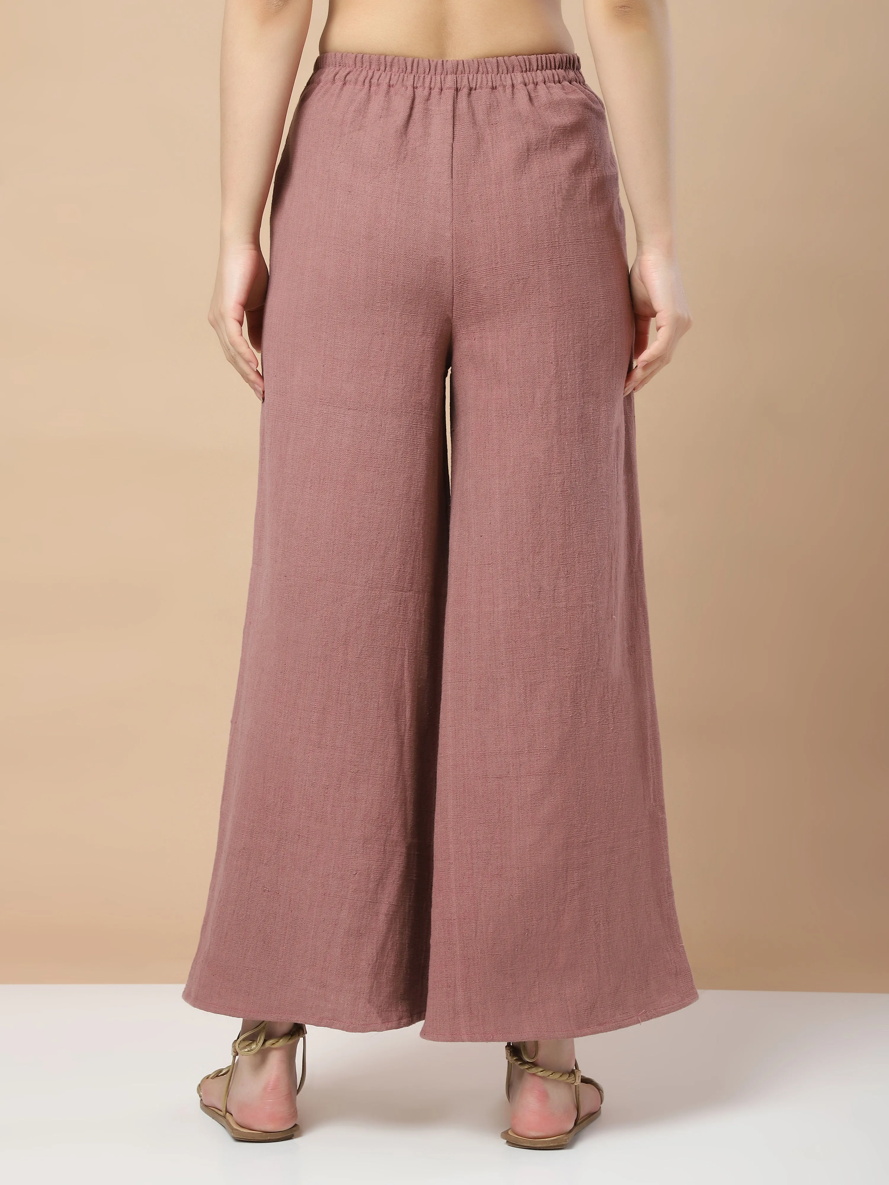 Unmatched Elegance: Hemp Palazzo Pants