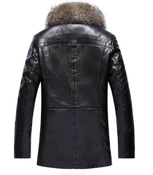 Women's Fur Leather Coat